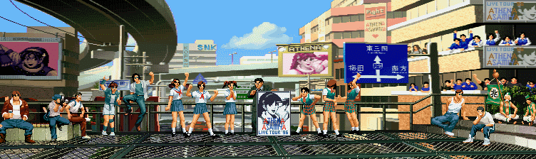 Osaka at Noon from The King of Fighters '96