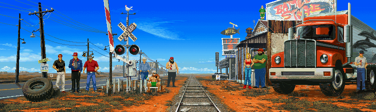 Southtown Railroad   from The King of Fighters '96