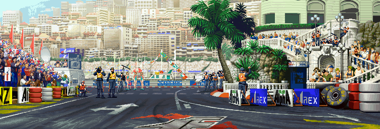 Monaco from The King of Fighters '97