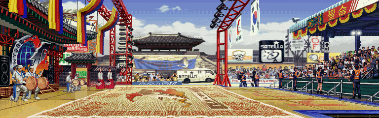 Korean Stage from The King of Fighters '97