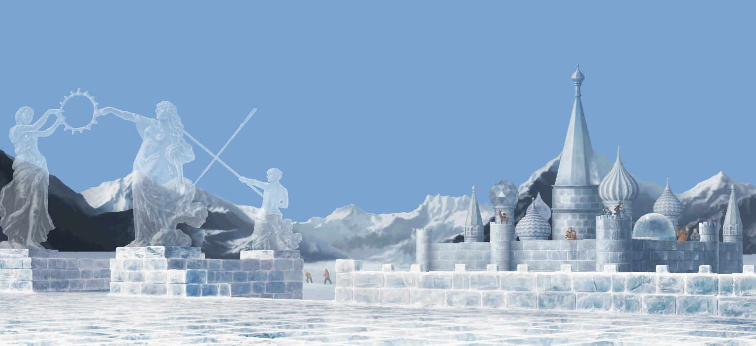 Ice Festival from The King of Fighters XI