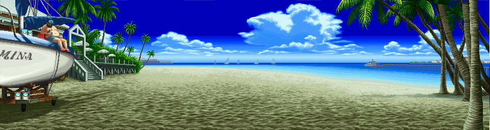 The Beach from Real Bout Fatal Fury Special